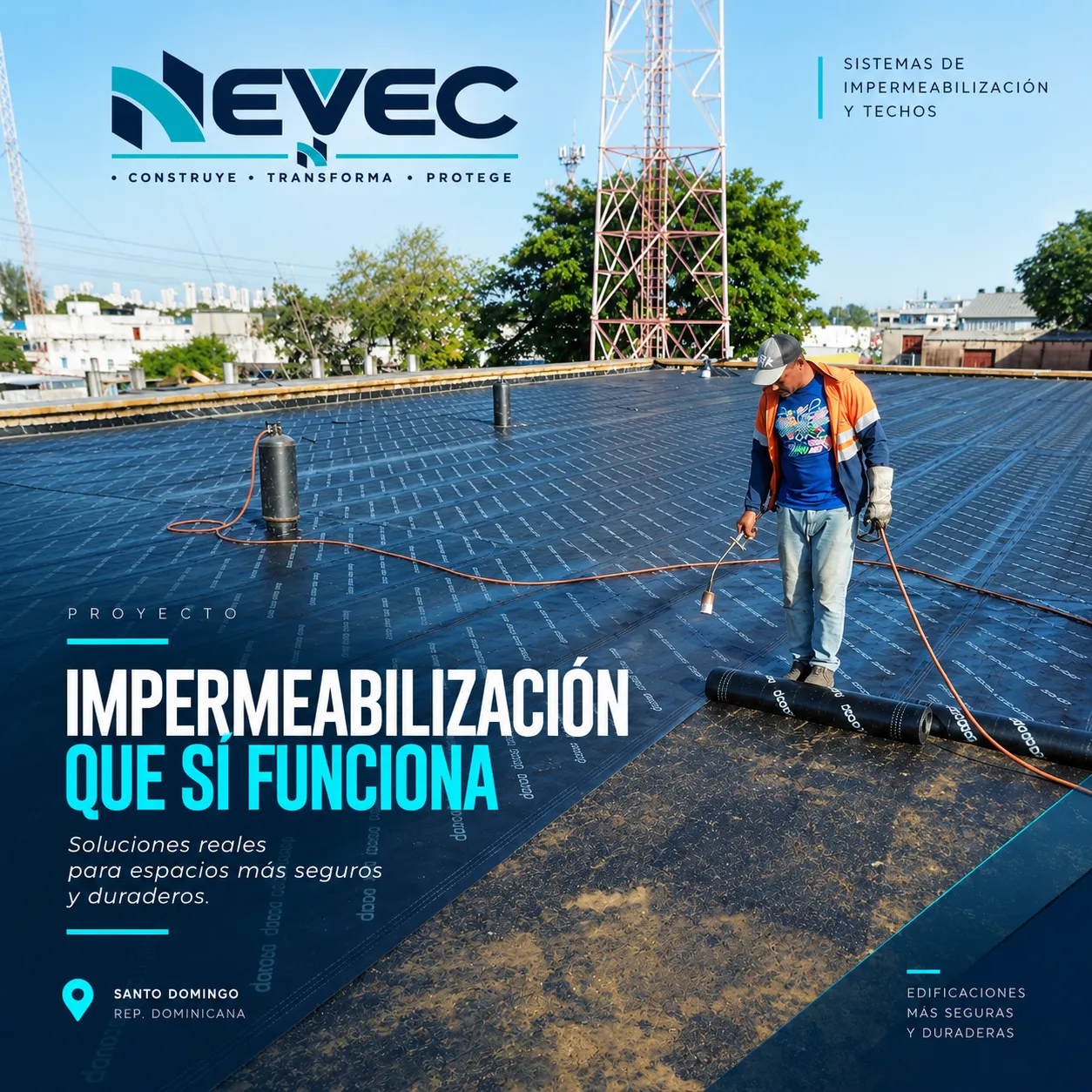 Personal técnico inspeccionando una obra