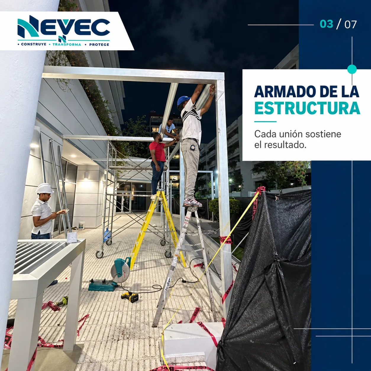 Cubierta preparada para sistemas complementarios